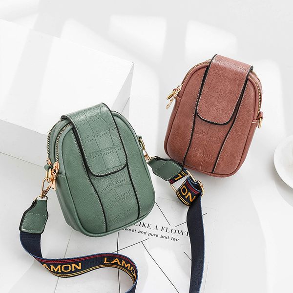 

2020new small square bag fashion female mini retro pu leather messenger bags