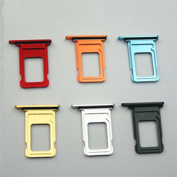 New Single Dual Sim Card Reader Connector Slot For Iphone 5 6 7