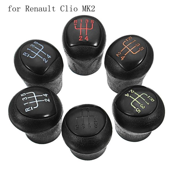 

5 speed car gear shift knob manual gear handball shift for clio 2