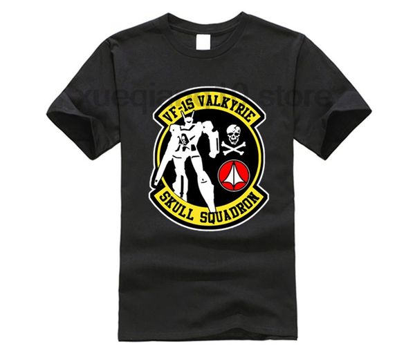 

robotech skull squadron - robotech - t-shirt, White;black