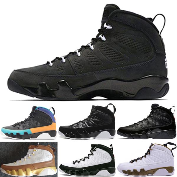 

2019 new fashion 9 9s basketball shoes anthracite dream it do it bred og space jam the spirit mens sport sneakers size 7-13