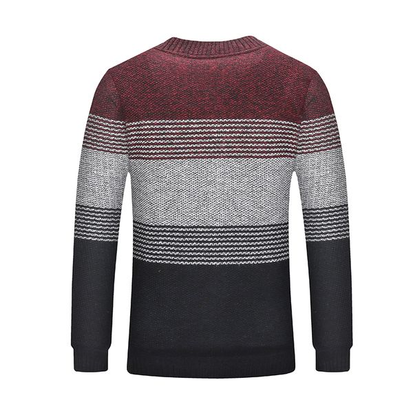 

sweaters cardigan thick men fashion winter male striped warm autumn brand coats homme sweaters casual slim windproof new, White;black