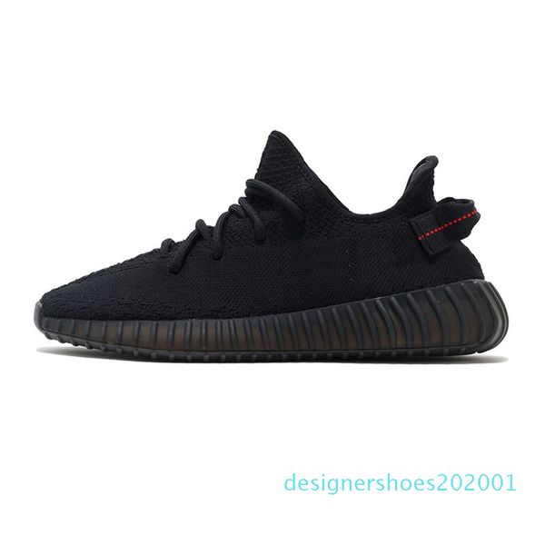 

kanye west 2019 gid glow in dark clay true form hyperspace mens reflective running shoes women sport d designer sneakers, Black