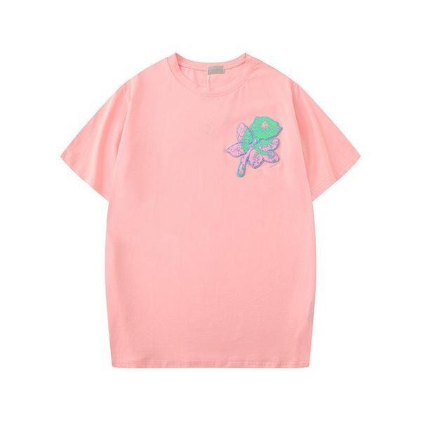 

casual summer designer t shirt women brand t shirts lady luxury beach clothing short sleeve tees vacation loose tshirt s-xxl, White