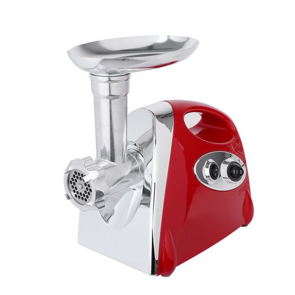

commercial electric meat grinder sausage maker filler stuffer handle red