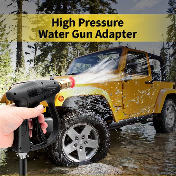 

3000psi high pressure washer gun with 5 nozzles for car motorcycle bicycles pressure power washers