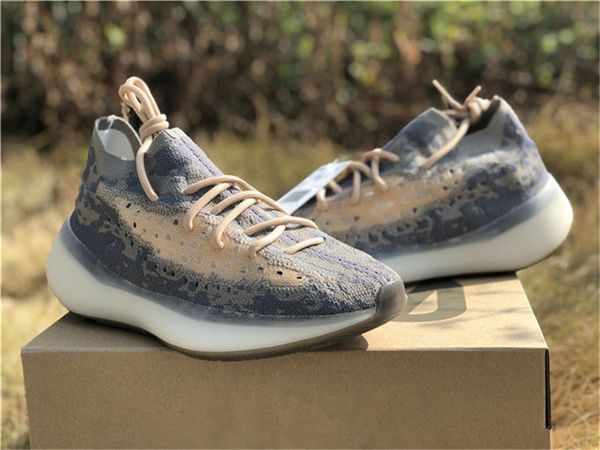 

2020 authentic originals 380 mist reflective 3m alien kanye west running shoes man woman sports sneakers with original box 36-46.5, Black