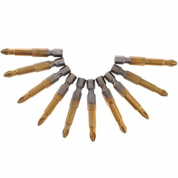 

adapter screwdriver bits tip power tool parts supply 1/4 hex shank ph2