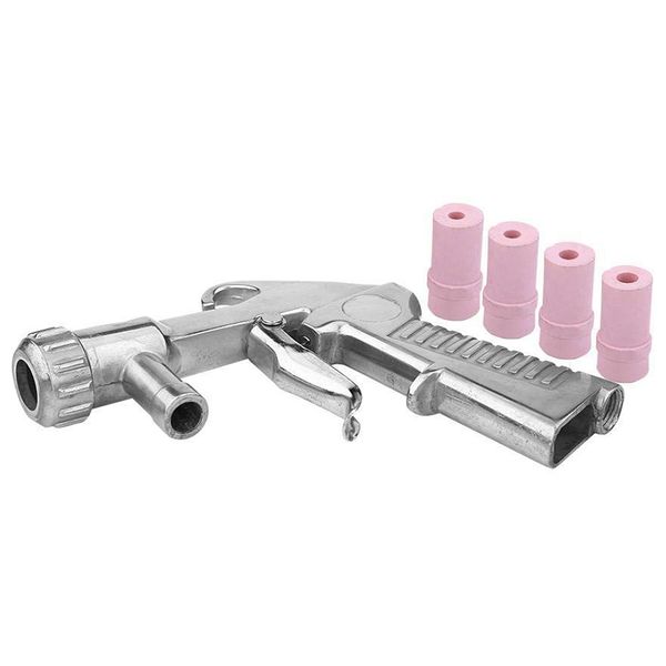 

hlzs-sandblaster air siphon feed blast nozzle ceramic tips abrasive sand blasting