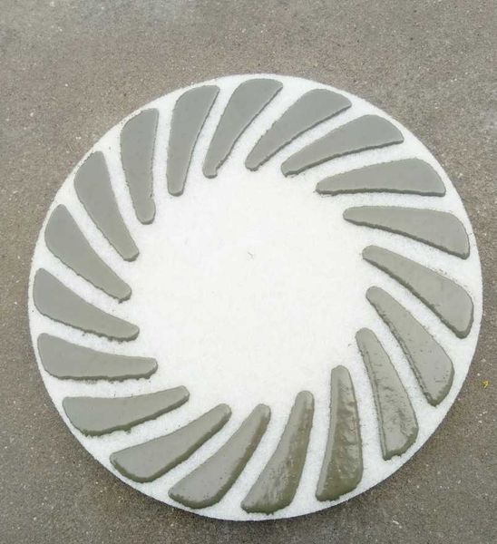 

diamond fiber polishing pad for dry concrete and terrazzo