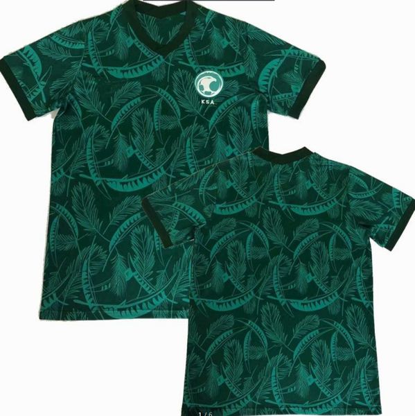 

2020 2021 saudi arabia soccer jerseys national team 2020 2021 football sports shirt, Black;yellow