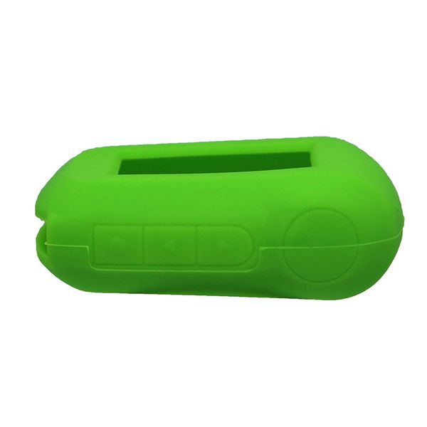 

a92 silicone key case for starline a92 a94 a62 a64 two way car alarm lcd remote controller keychain cover key case