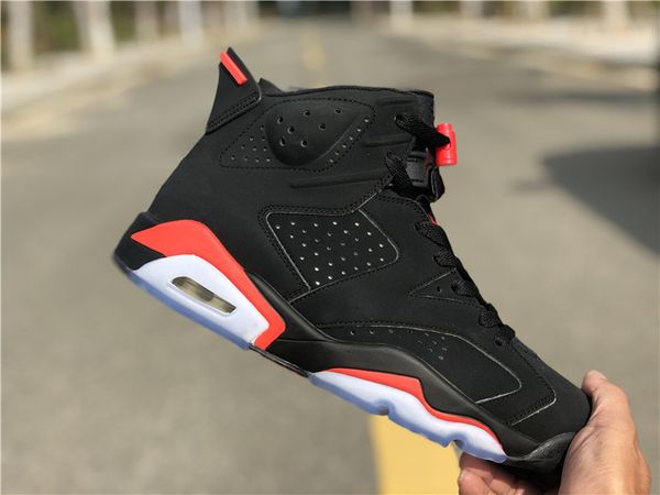 

2019 new 6 black infrared red 3m vi bred men basketball shoes sports 6s outdoor fashion trainers sneakers with box size 8-13