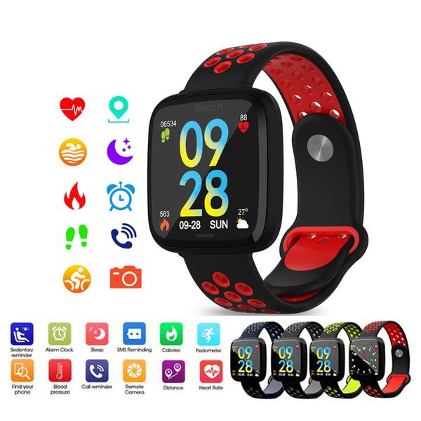 

smart watch waterproof fitness bracelet wristwatch pedometer heart rate smart bracelet for men women, Slivery;brown