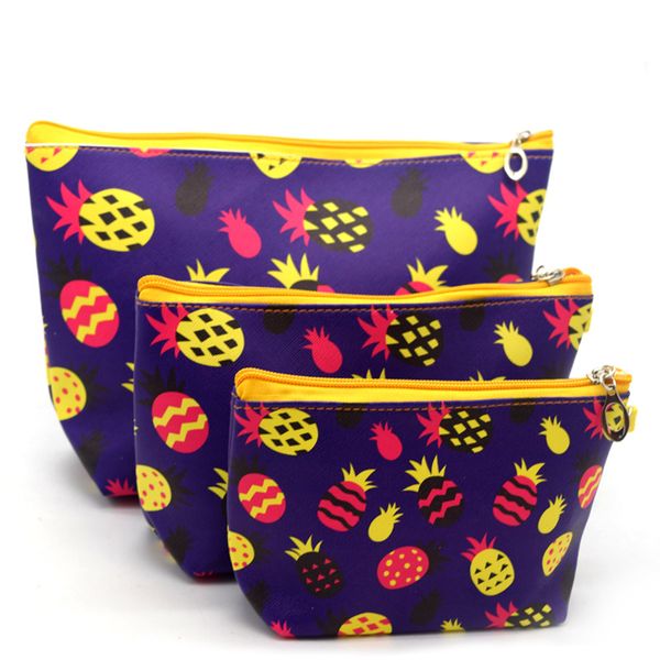 

unicorn flamingo cosmetic bag three-piece suite digital printing admission portable makeup storage boxes popular 13 5mt j1