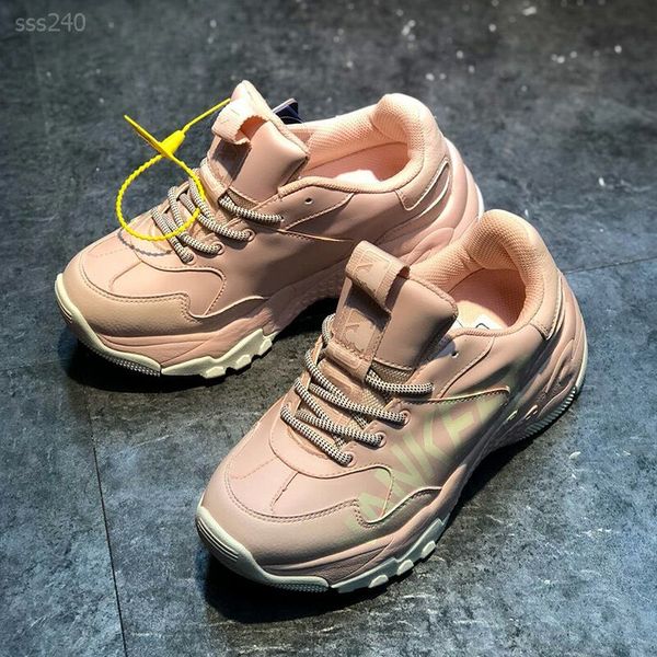 

2020 shoes for women sneakers red pink women trainers luxurys sports sneakers outdoor casual shoe size us 6-8.5, Black