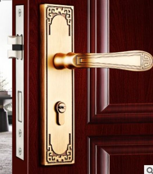 2020 Factory Direct Sales Indoor Silent Imitation Wood Door Lock