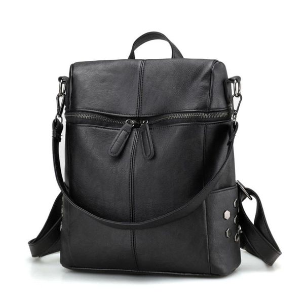 

backpack women new retro leisure travel backpack campus student tide bag