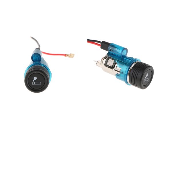 

пара автомобильного прикуривателя 12v power plug с light dia 28mm