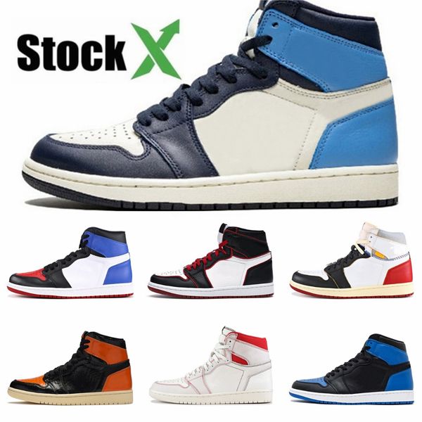 

satin 1s og new love yellow jumpman baketball shoes shadow bred toe purple black toe triple white trainers size 5.5-12 #790