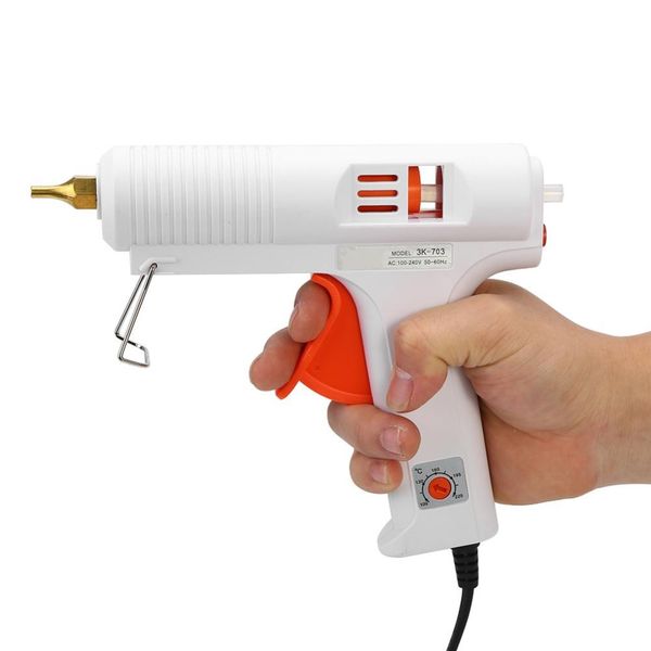 

110w melt glue gun adjustable constant temperature melt glue gun craft repair tool eu/us plug optional