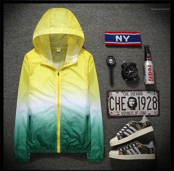 

quick dry summer coat спорт casaul с капюшоном outwear женщины мужчины ветровка женская мужская пара лето sunproof outwear дышащий свет, Black