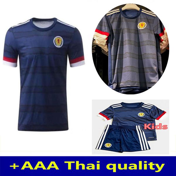 

thai quality 2020 2021 scotland soccer jerseys 2020 scotland home man + kids football shirt, Black;yellow
