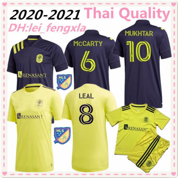 

Размер S-XXL 2020 Nashville SC soccer Jerseys 20 21 инаугурационный MLS LEAL Daniel Lovitz Dominique Badji Hany Mukhtar Home awa