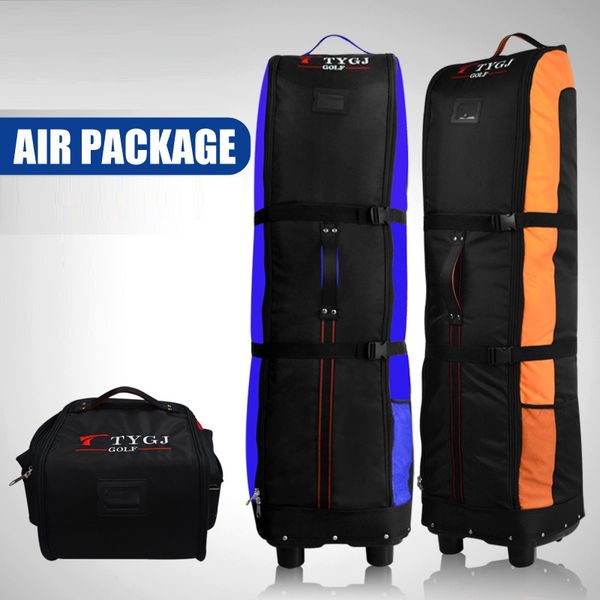 

outdoor portable golf package clubs big capacity golf aviation bags folding plane air carrier bag large capacity package d0645