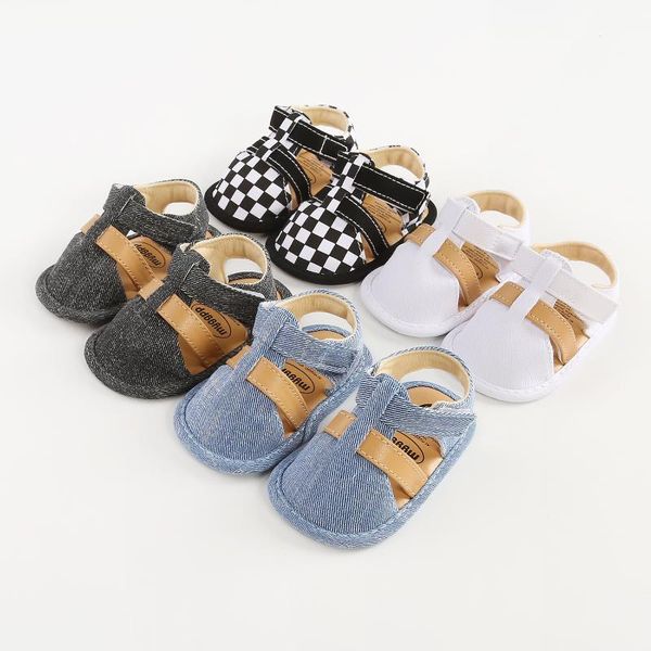 

first walkers summer baby boys soft sole infant toddler crib shoes brand