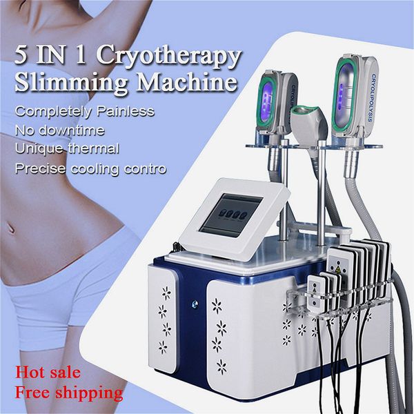 

360° cryolipolysis 3 handles fat ing cryolipolysis slimming machine double chin removal weigt loss instrument for salon use