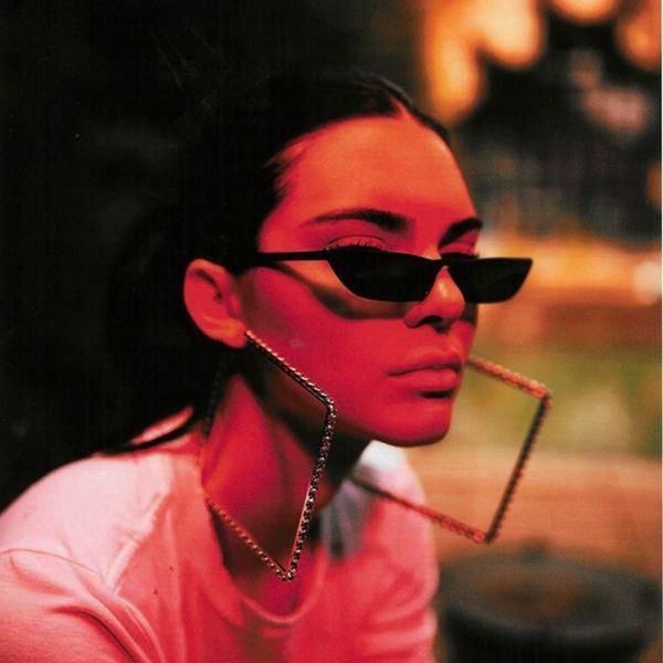 

90-е ретро панк пар квадратные солнцезащитные очки маленькая коробка солнцезащитные очки egirl goggle vintage fashion мужчины женщины очки u, White;black