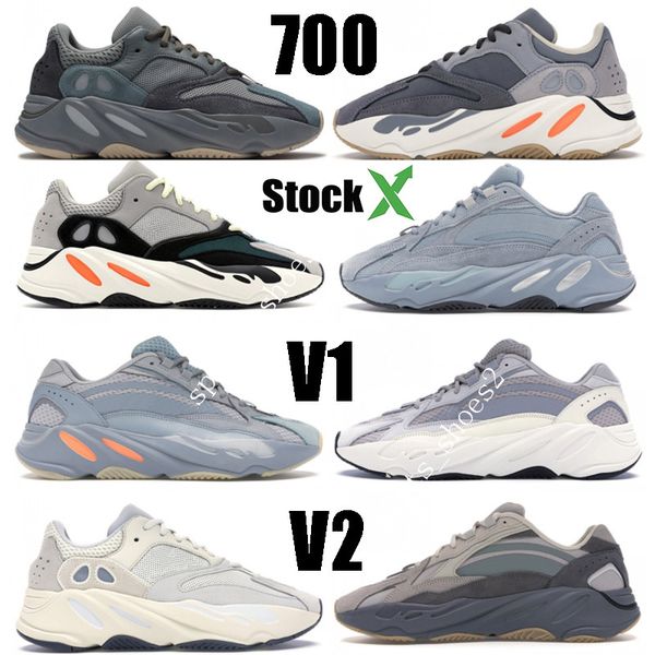 

wave runner 700 kanye west teal blue magnet solid grey desiger shoes hospital blue inertia v2 static utility black men women running sneaker