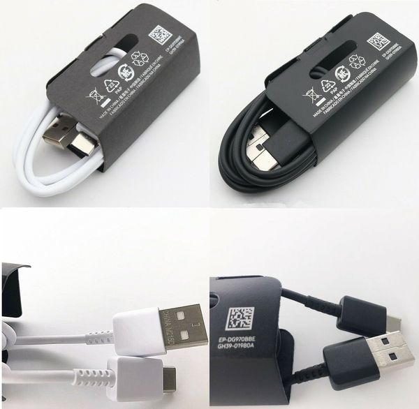 Оригинальный OEM USB типа C кабель 1.2M 2A быстрое зарядное устройство кабель для Samsung Galaxy Note 10 S10 S9 S8 S10P EP-DG970BBE