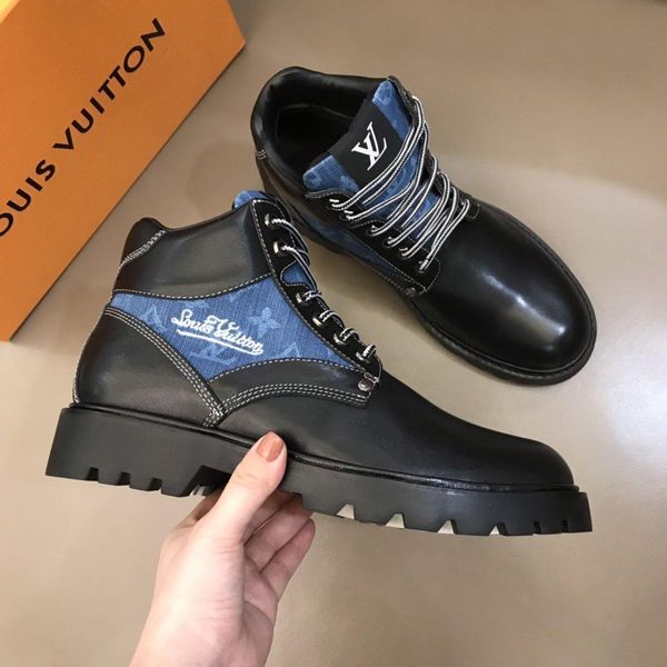 

menss high-pointed leather shoes menss korean version of the trend of wild menss shoes hairdresser tide shoes british leather boots 3444, Black