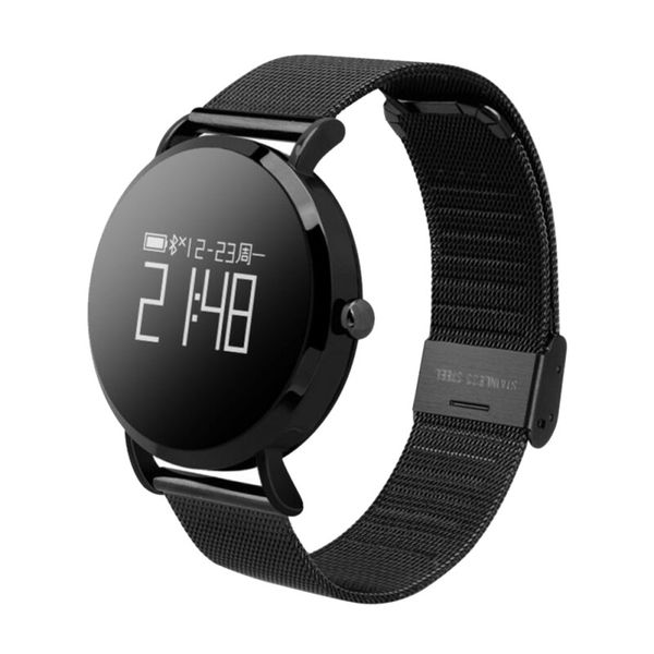 

dropship smart bracelet multi-sports mode blood pressure / blood oxygen / heart rate monitoring watch for android ios system, Slivery;brown