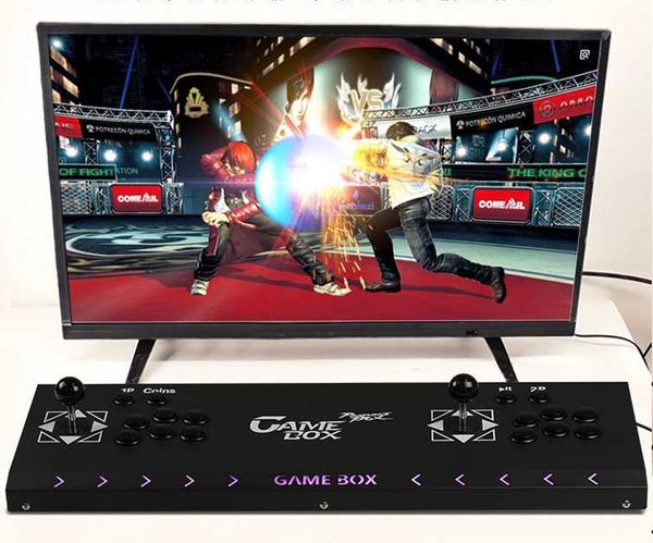 

3d tv jamma аркады коробка 2350 в 1 игровой консоли 2 игрока боевой качающегося hdmi vga usb вне положенного с паузой пандоры box 9