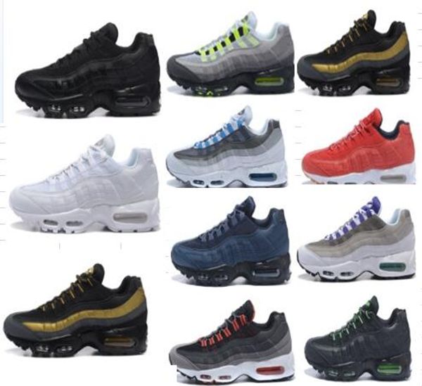 

wholesale running shoes mens cushion og blue black sneakers drop shipping authentic 95s designer walking discount sports shoes size 36-45