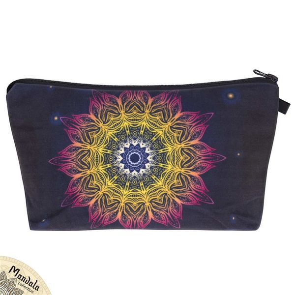 

cosmetic bag datura print fashion women makeup bags cute small bag headset candy cosmetic bags 3d digital printing phone