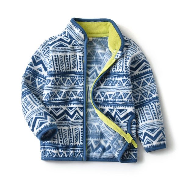 

new 2020 spring autumn child kid clothes jackets baby boys girls polar fleece soft warm jackets outwear, Blue;gray