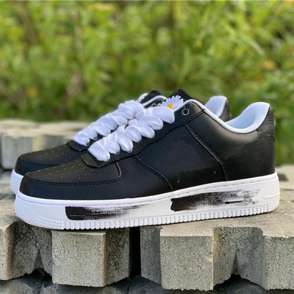 

ale skateboard shoes peaceminusone x forced 1 07 daisy men women black fashion comfortable outdoor designer trainer sport sneakers, White;red