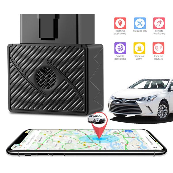 

obd 2 global positioning system tracker real time car vehicle tracking device system locator alarm