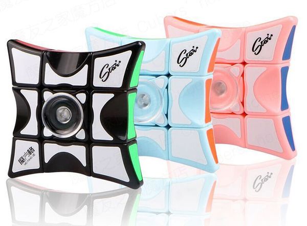 

Whole ale cube pinner 5 5 5 5 cm pinner magic cube edc anti tre rotation pinner decompre ion novelty toy for kid