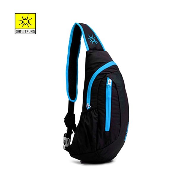 

samstrong chest diagonal package men women sport bags 7l outdoor shoulder bag camping hiking running hiking climbing backpack