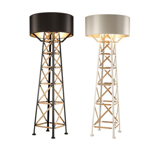 2019 Nordic Led Tripot Led Floor Light Post Modern Standing Light Living Room Modern Eiffel Tower Hotel Lighting Bedside Floor Lamp From