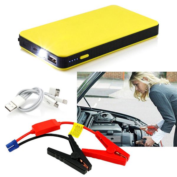 

8000mah jump starter auto car power bank battery charger vehicle external start led light 12v portable hight quality accessories