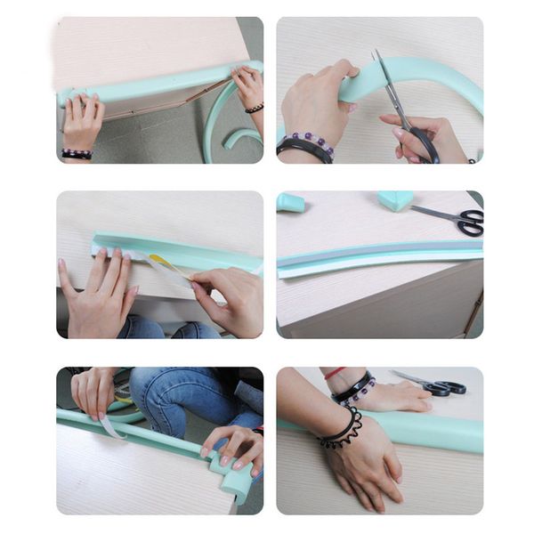 

2m baby safety corner protector children protection furniture corners angle protection child safety table corner protector tapes