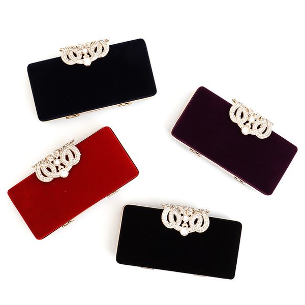 

4342124519 fashion woman evening clutch hand bags girls handbag party chain shoulder bag women purse24