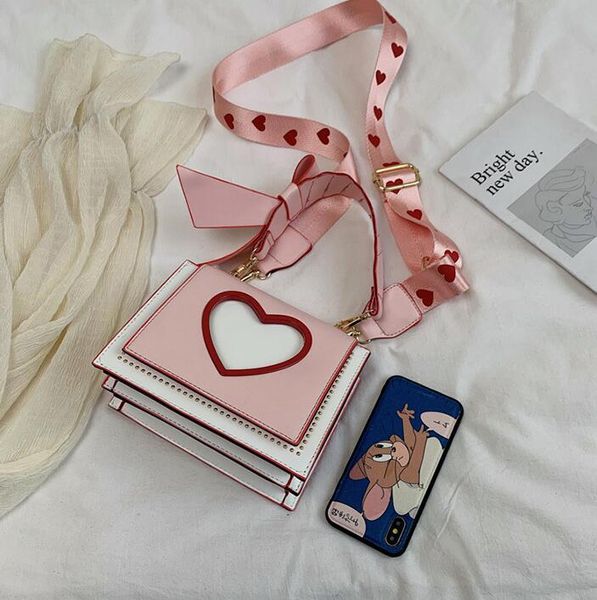 

fashion lady handbag with heart women sweet shoulder bags crossbody bag ph-rg2061738