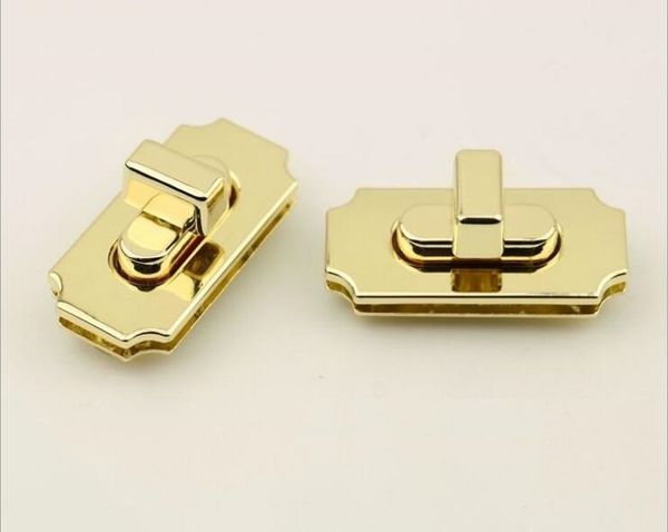 

10 pcs/lot) wholesale handbag hardware accessories new handbag metal twist lock, Black